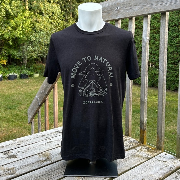 Icebreaker⎪ Icebreaker Tech Lite II Canopy Camper Merino short sleeve T-shirt - Picture 2 of 9